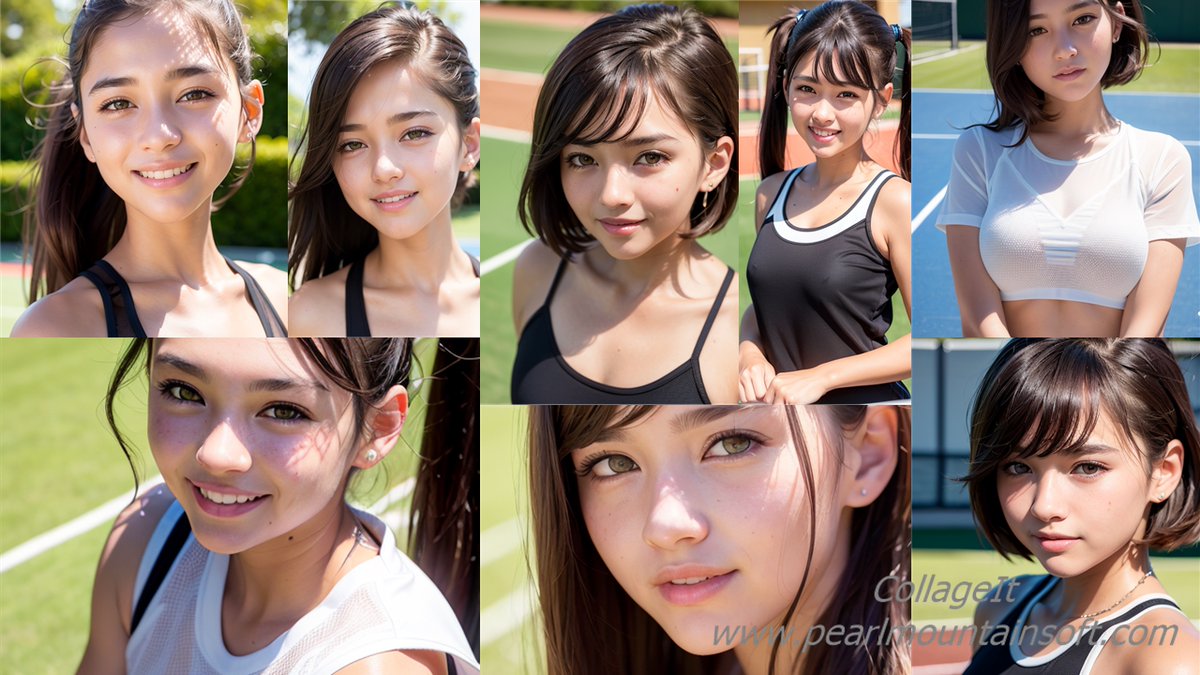 Ai_bijos's tweet photo. 画像生成ai【Ai美女】#10-テニスウェアとテニスコートの美女集
Ai美女の管理をしているアイです。
ぜひ、Stable Diffusionによって生まれた絵をご覧ください☺️
https://t.co/RQl8rgA0aw
#画像生成ai #AIイラスト #StableDiffusion #StableDiffusiontutorial #Aiart #美女 #美少女 #テニスウェア https://t.co/gfjXl7FgMU