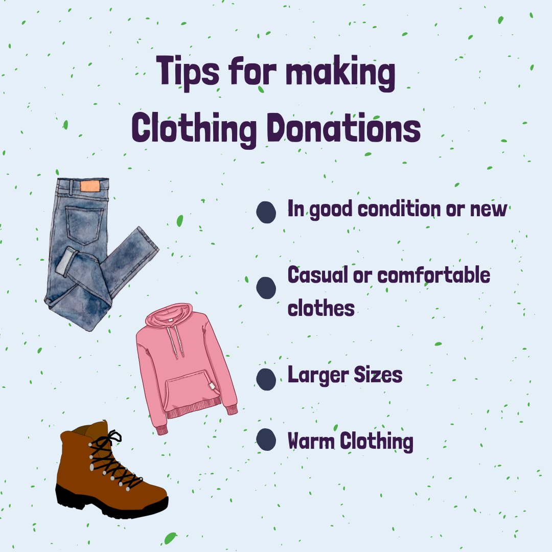 If you are wondering what to donate to help us at Open Door here is a list of what to consider when making donations. Our Guests are mainly young men and women with complex lives, often on the move. We therefore would muchly appreciate young, casual, comfortable clothes. 💜