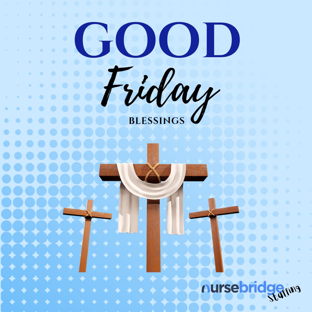 It's Good Friday. Let the blessings of the season lead!
#goodfriday