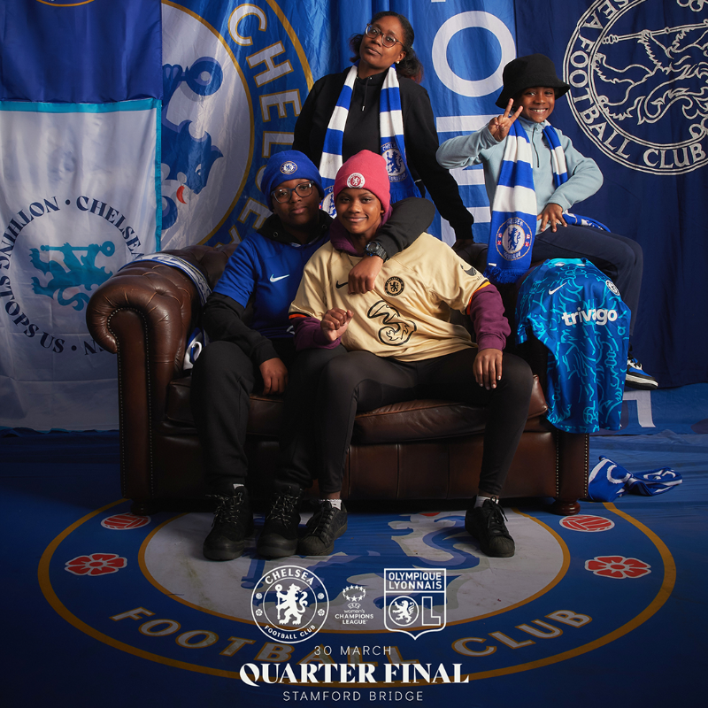 ChelseaFCW's tweet photo. Our fans. 🤗

We can't wait to see you back at the Bridge! 🔜