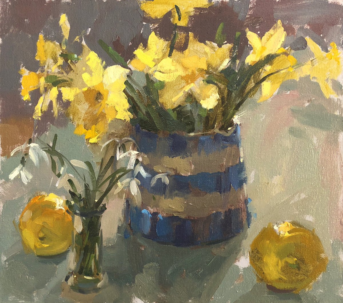 “after I’m dead I’m going to come back to earth every time when the daffodils blow in this garden,” said Anne. “Nobody may see me, but I’ll be here — they’ll just see the daffodils nodding wildly as if an extra gust of wind had blown past them, but it will be I!”

RAINBOW VALLEY