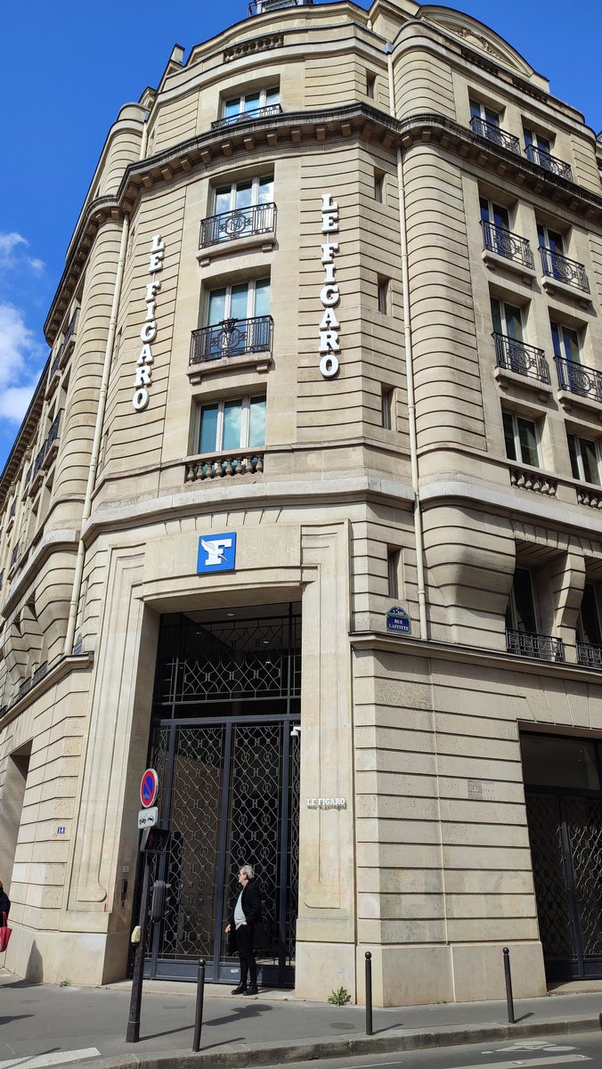 CM1B_Peguy's tweet image. En route vers la rédaction du @Le_Figaro ! #SPME2023