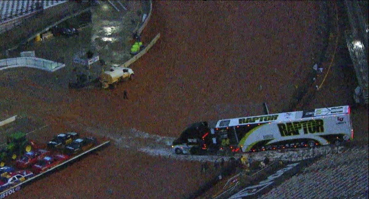 If you're not watching @ItsBristolBaby hauler parking live this morning then you've got it all wrong. This is like The Masters of hauler parking. #NASCAR