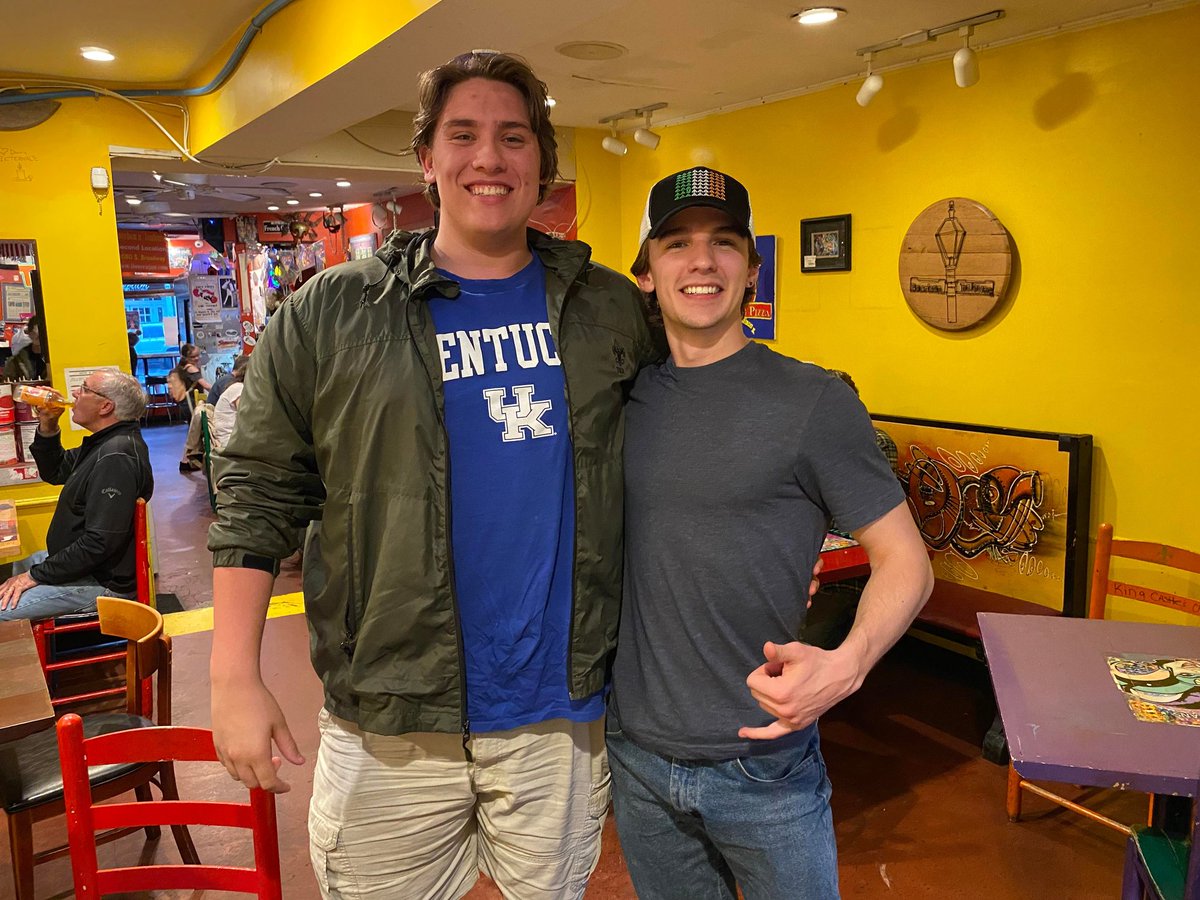 Took in Spring Practice <a href="/UKFootball/">Kentucky Football</a> and reconnected with an old freind. Will be at practice again on Saturday.  Can't wait to be on campus full time.