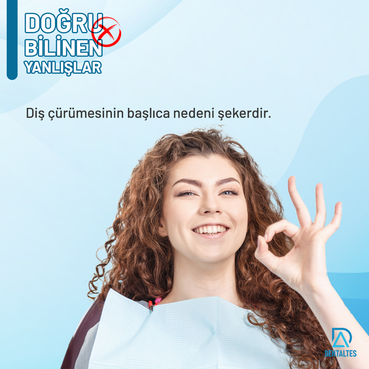 Şeker bu konuda kesinlikle büyük bir rol oynar ancak tek sebep değildir. Ağzımızda biriken zararlı bakteri ve plaklar diş çürümesine sebep olur. Detaylı bilgi ve randevu için : 0216 784 4394 #DentAltes #dişhekimi #dişkliniği #İstanbul #altunizade