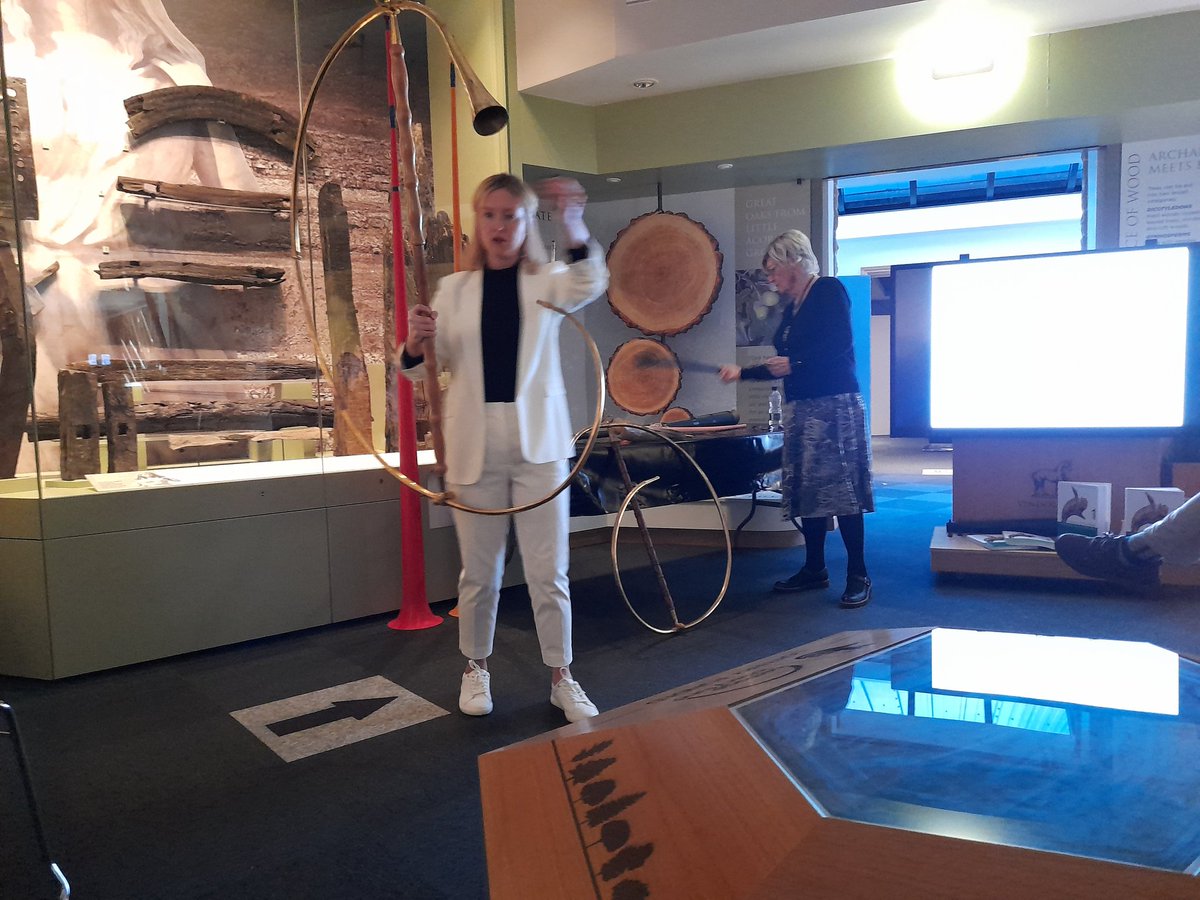 It was a huge pleasure to attend The Sound of History event <a href="/VindolandaTrust/">Vindolanda Trust</a> with Letty Stotty and Dr Peter Holmes showing us how ancient instruments sound! A fascinating and enjoyable evening!