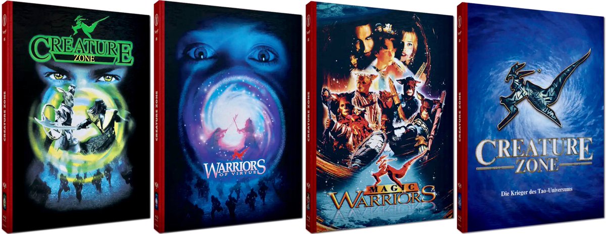 CNKellerbach's tweet photo. #WarriorsOfTao / #CreatureZone - 30. Juni von @CS__Extreme: #RonnyYu's 90er-Kult zwischen Turtles-Trendfolger und Wuxia-Fantasy.
Plus: ein 24-seitiger Begleittext mit einem detaillierten Blick auf die wilde Entstehungsgeschichte beschäftige.

Vorbestellen: https://t.co/Tn6cUn5Xny https://t.co/GB57LfScEe