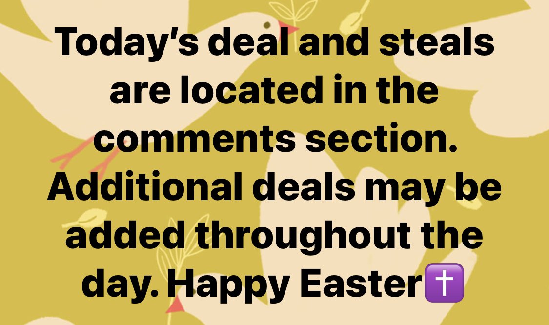 StarCityTam's tweet image. #happyeaster #easter #easterweeked #holidaydeals #friday #tgif #amazonshopping #womensfashion #momlife #wifeylife #homedecor #candy #hersheys #reeses