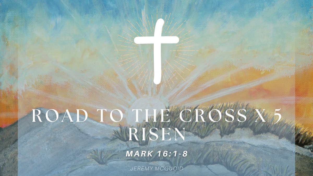 We'd love to see you at our Easter guest service this Sunday morning where we will also have a baptism taking place.