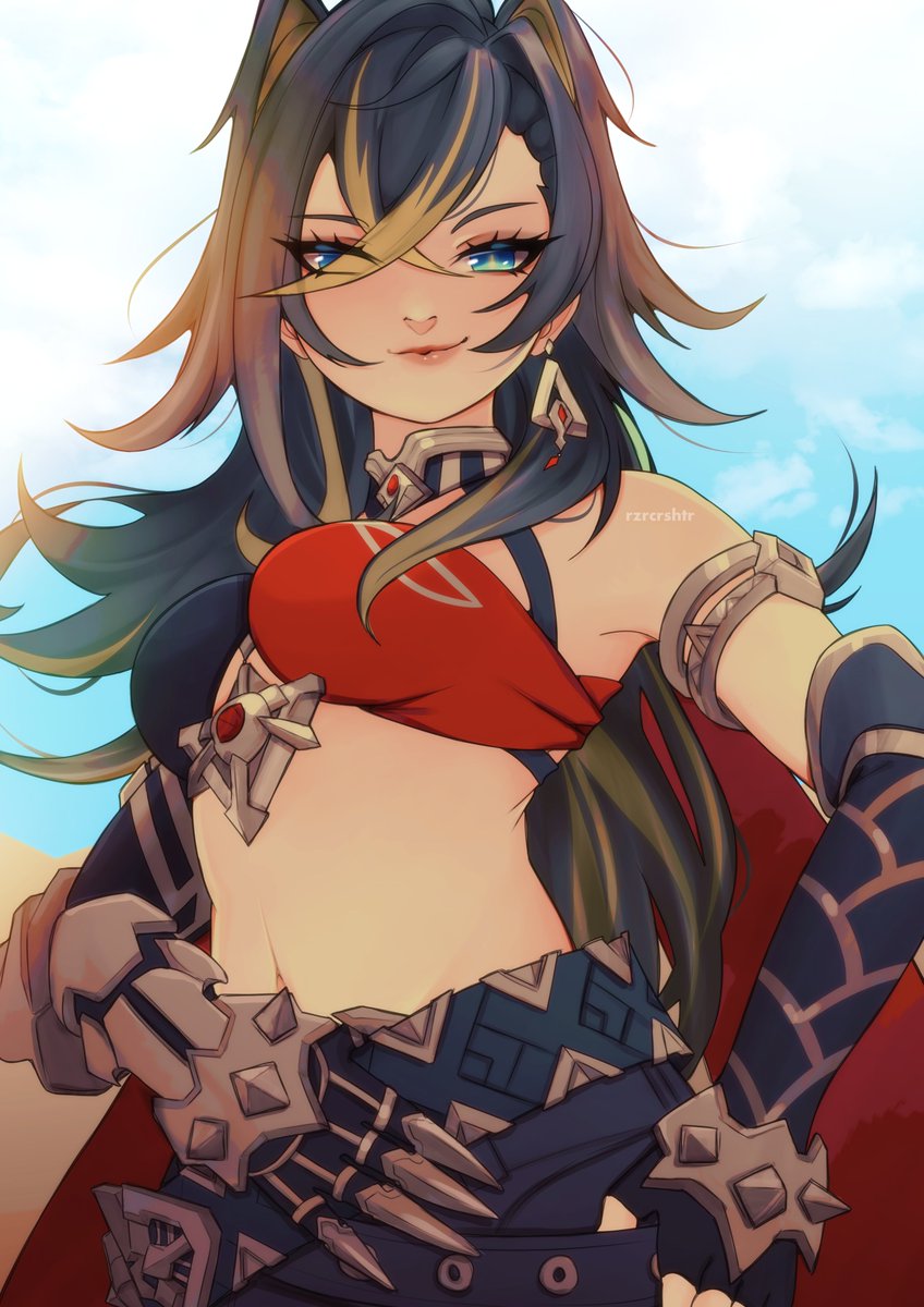 #Dehya #GenshinImpact #HoYocreators 

Happy Birthday, Dehya! Such a great woman deserves the world!