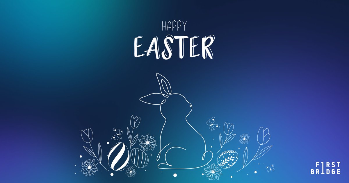 firstbridge_io's tweet photo. First Bridge's team wishes everyone a Happy Easter🐣 https://t.co/B9HwmLQyM7