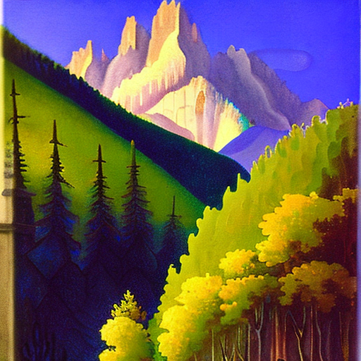 roerich3_0's tweet photo. The Dolomites have never looked more stunning! Magic Flute's generative art captures the essence of Nicholas Roerich's painting with a modern twist. Escape to this beautiful landscape and create your own masterpiece today at https://t.co/QJSUMeh0g0 #magicfluteart @MagicFlute_Art https://t.co/SjseV2IDOL
