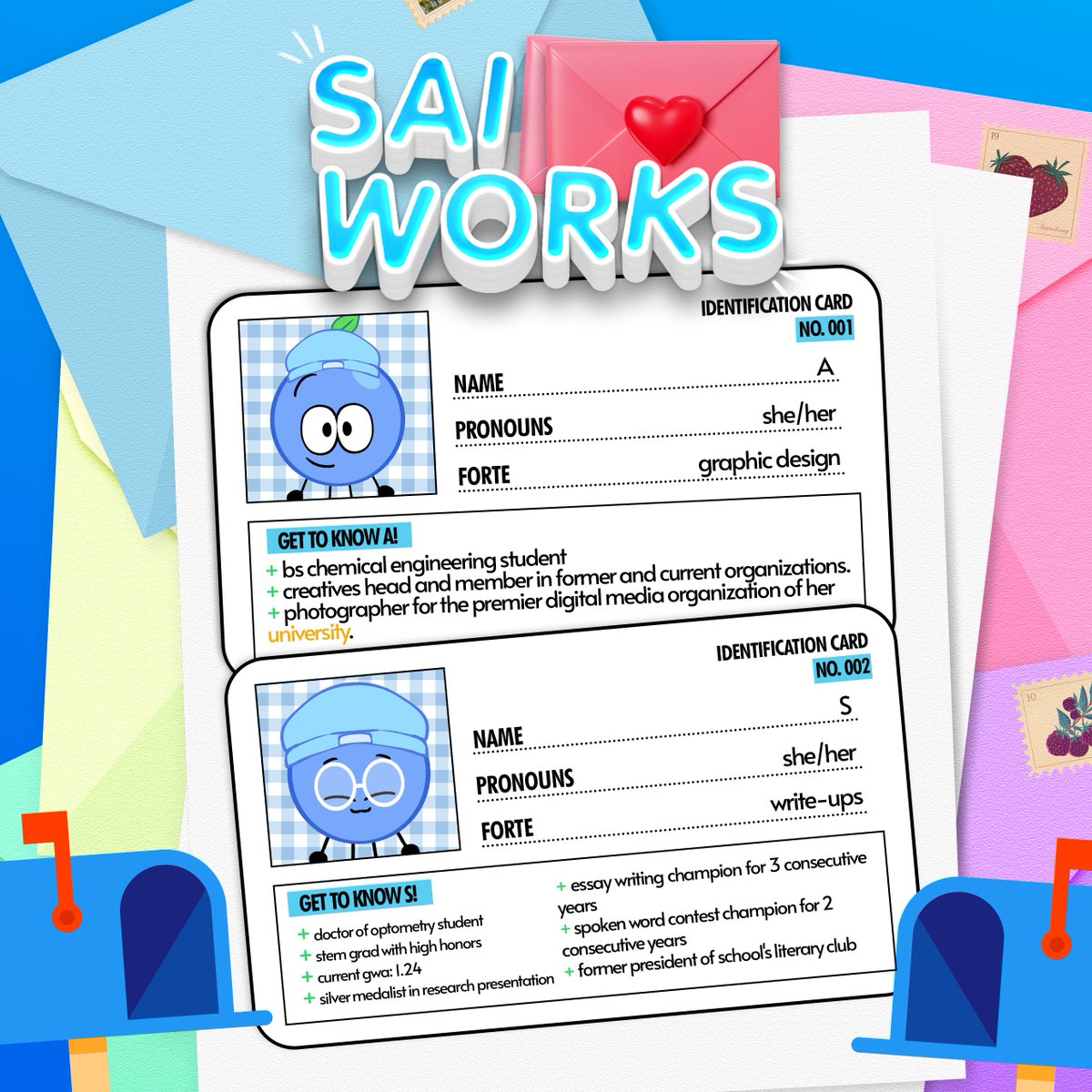 saiworks_'s tweet photo. For your every task, we're here to deliver 💌

🫐 Feedbacks: #saidelivers
🫐 Samples: #saiworx
🫐 Email: saiworks0416@gmail.com https://t.co/fCzVJEVhKG
