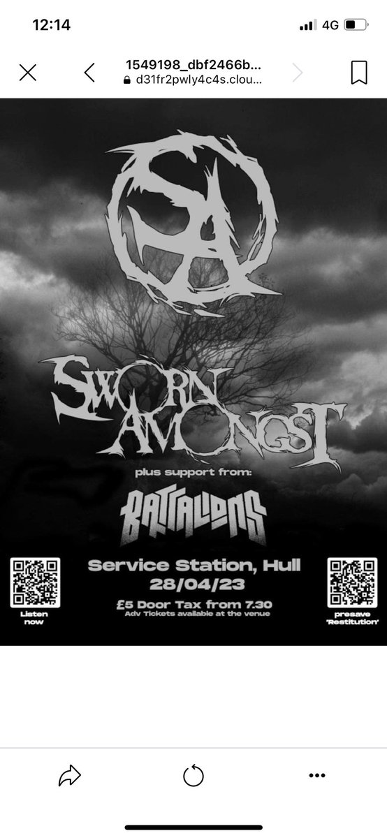 #Hull what we saying!? Let’s do this! <a href="/BattalionsDirt/">Battalions</a> does what it says on the tin! 

<a href="/livemusicinhull/">Live Music In Hull</a> <a href="/VisitHull/">Visit Hull</a> #RT #swornamongst #battalions #metal #metalcore #thrashmetal #sludge