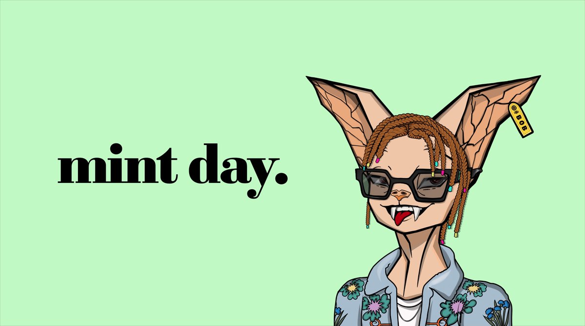 batsofbracken's tweet image. MINT DAY 📢

Today, we are guiding 3666 bats to meet their real owners,  and we are excited for them to finally be in your possession!

OG - 1.5 SOL | 5 PM UTC
WL - 1.75 SOL | 5.30 PM UTC
PUBLIC - 2 SOL | 7 PM UTC

Wishing your wings to always be strong and soaring high! 🦇