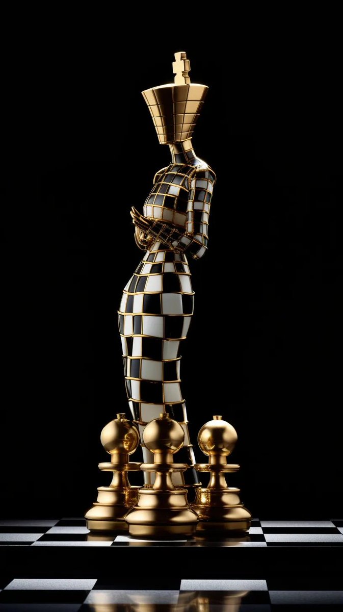 Leo (@ww_leopold) on Twitter photo #artoftheday #artwork #art #AI #nft #NFTCommunity #NFTCollection
THE DESIGN FACTORY
opensea.io/assets/ethereu…
The queen is the most powerful piece on the board. She moves unconstrained by boundaries. She is the embodiment of freedom that overcomes every opponent. #artoftheday #artwork #art #AI #nft #NFTCommunity #NFTCollection
THE DESIGN FACTORY
opensea.io/assets/ethereu…
The queen is the most powerful piece on the board. She moves unconstrained by boundaries. She is the embodiment of freedom that overcomes every opponent.