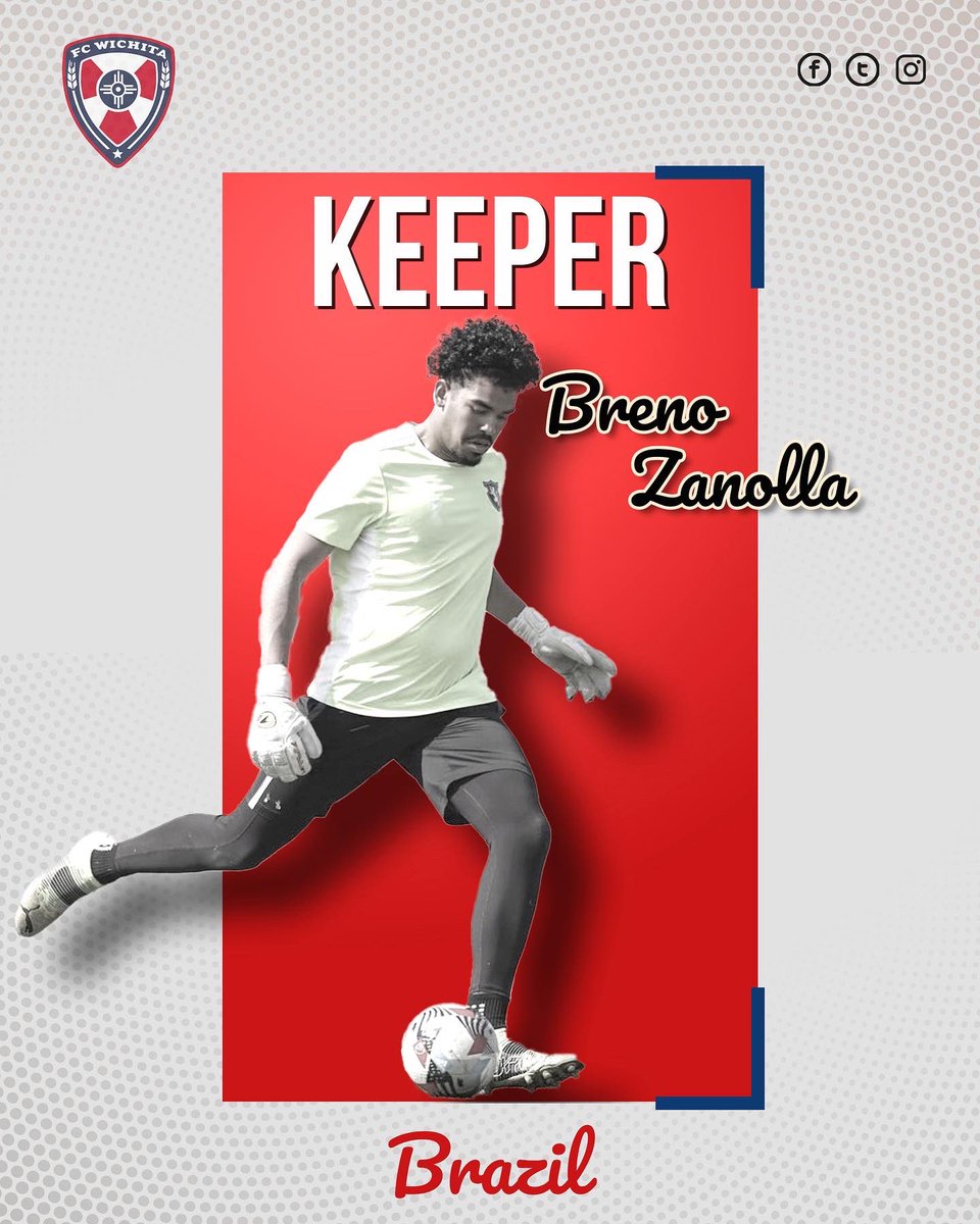 FCWichita's tweet photo. Rise and shine.. we’re talking goalkeepers this morning.. From new signing Breno Zanolla to FC Wichita Academy product Davis Joseph, we’re in good hands!! 

🔴🔵⚪️

#usl #usl2 #path2pro 
#fcwichita #wichitasoccer #yourteamyourcommunity

*Pending Federation &amp; USL league approvals. https://t.co/R1g3880V1P
