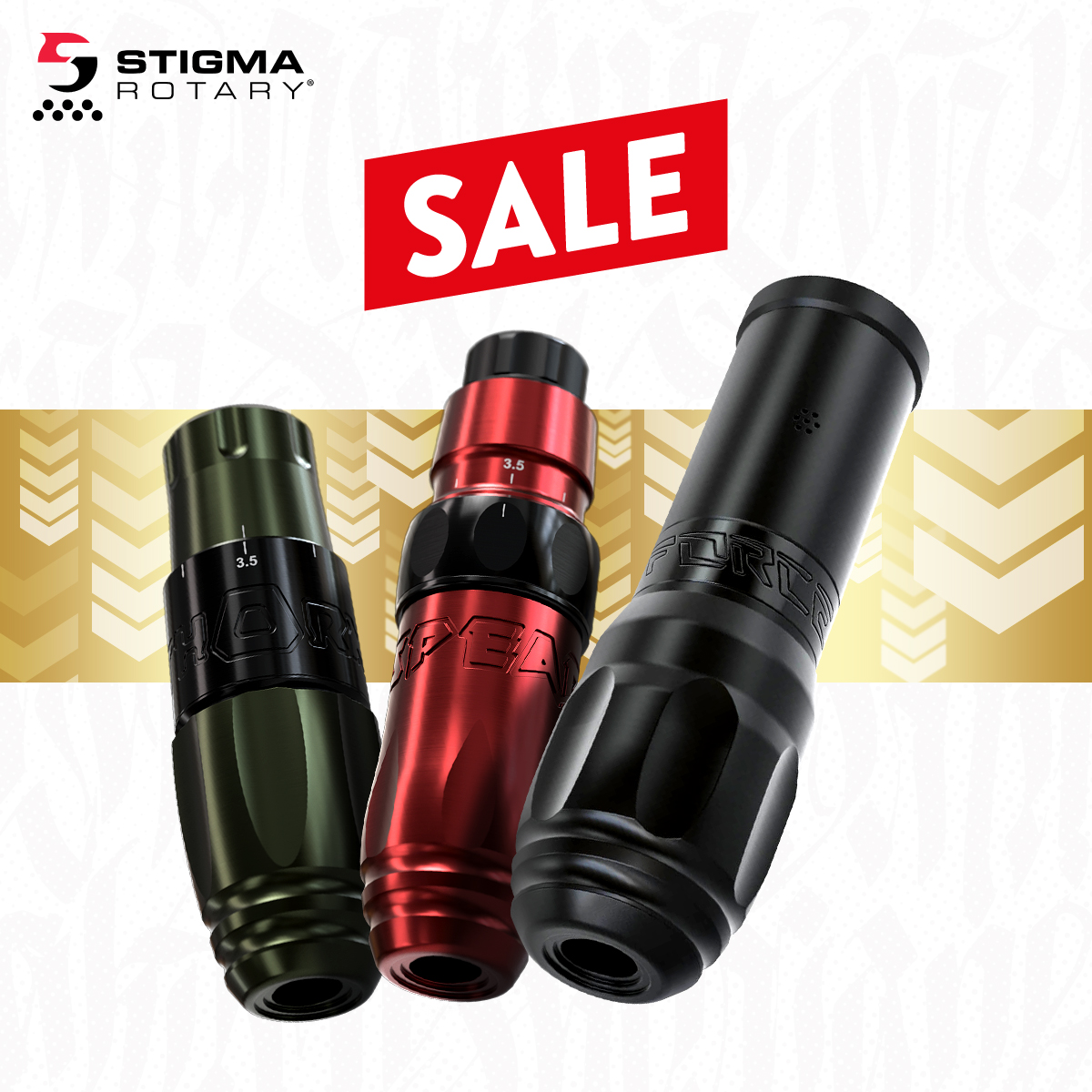 Stigma rotary Spear 2.0 Red Stigma-Rotary® Shot Direct Drive