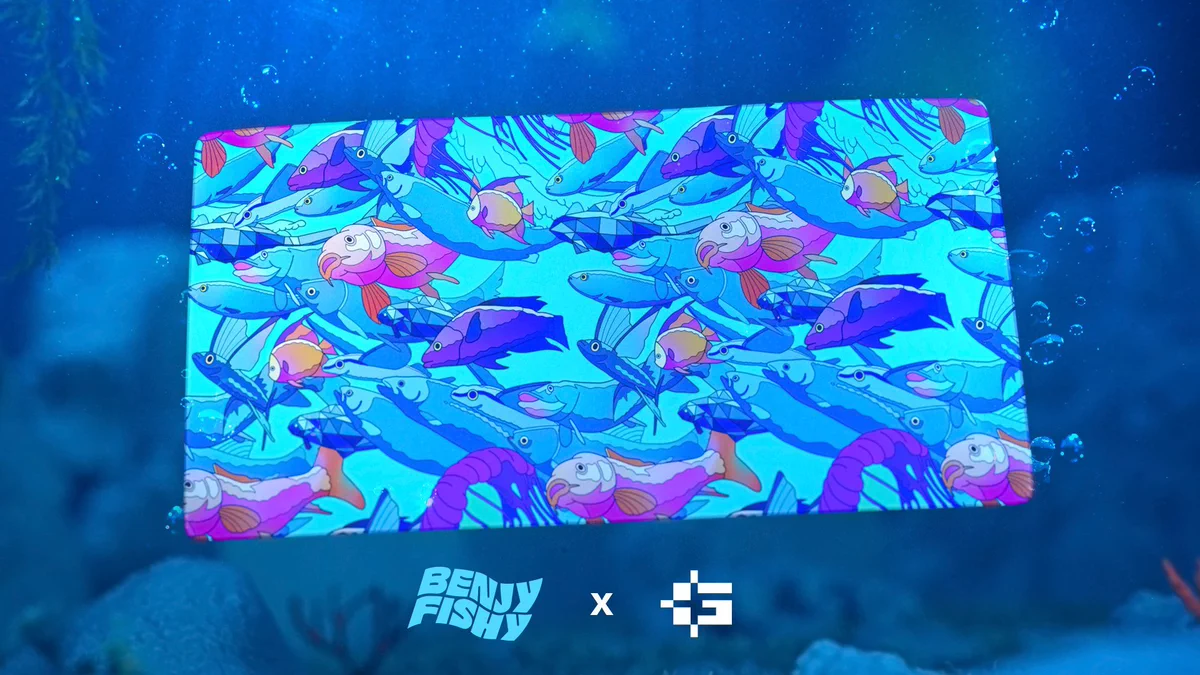 BenjyFishy コラボマウスパッド XL ふもっふのおみせ🌏eSports業界の武器商人 on X: 