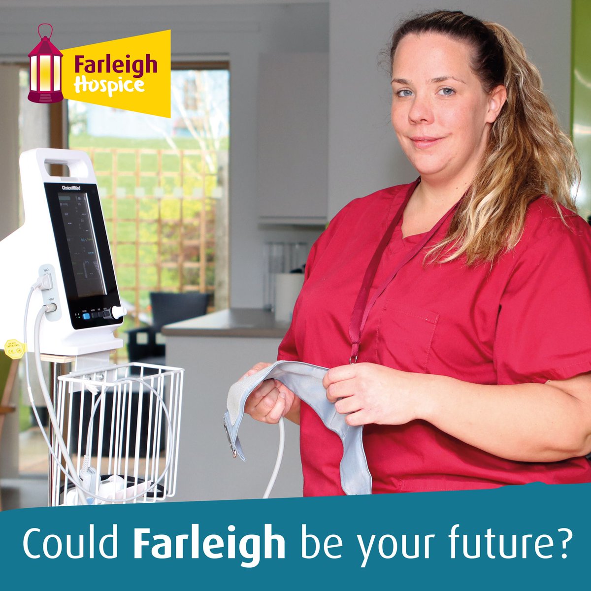 FarleighHospice's tweet photo. We are recruiting Registered Nurses and Healthcare Assistants!! 
 
This Saturday, 8th April, visit High Chelmer Shopping Centre in Chelmsford where you can meet some of our clinical staff and find out more about opportunities to join the team at Farleigh. 

#nurselife #nursing https://t.co/hviEkDvpXP