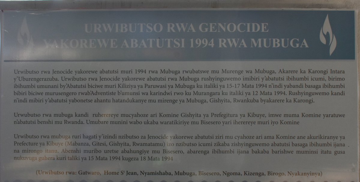 KarongiDistr's tweet photo. Perezida wa Ibuka mu karere ka Karongi, Bwana NGARAMBE Vedaste asobanura ko ubwo Jenoside yatangiraga Abatutsi bari batuye mu yahoze ari Perefegitura Kibuye bahungiye ahantu hatandukanye. By'umwihariko abari ku Mubuga ngo hari abahise bicwa muri iyo minsi, abandi barakangarana. https://t.co/DWzJwOPksc