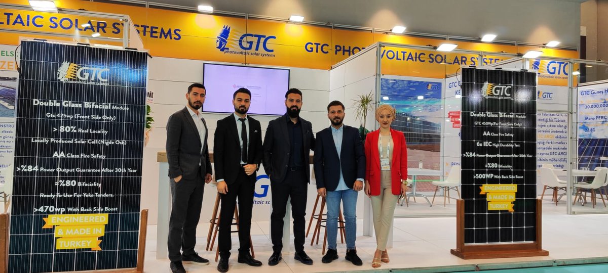6-8 tarihlerinde düzenlenen <a href="/SolarexIstanbul/">Solarex Istanbul</a>  Fuarının 2. gününde 2.Hall D-01'deki standımıza bekliyoruz☺️
#gtc #gtctrade #gtcsolar #gtcgunessanayiveticas #solarex #solarex23