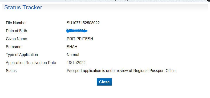 pritpshah's tweet photo. @passportsevamea @rposurat 
It has been 5 months since I applied for renewal of my Passport. The status is stuck as same in the screenshot since long even after I submitted all the documents as required by them and visited more than 3 times. Details attached. https://t.co/ZcipZxGCQU