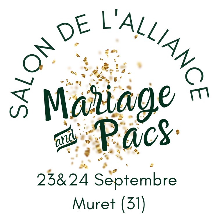 SalonAllianceM's tweet image. #SAVETHEDATE 
23&amp;amp;24 Sept | Muret (31)
L'événement #mariage #Feelgood en #Occitanie !