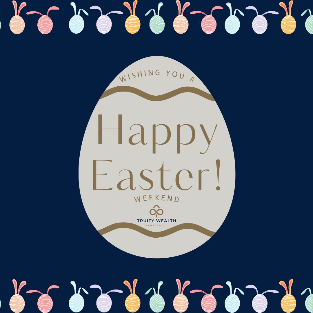 truitywealth's tweet photo. Have an eggsciting Easter Weekend!
#Easter2023 #GoodFriday2023 https://t.co/eDFrMH3yaX