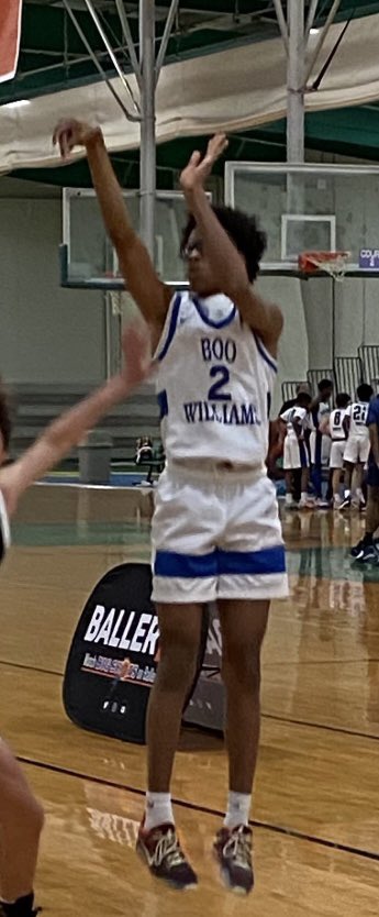 NorfolkKnights's tweet photo. Big Shots Spotlight!  Donnell Jarrett, Jr 6’0 2027 Boo Williams (Woodside HS). @BigShotsToday @BigShotsGlobal https://t.co/VlppyCeO8i
