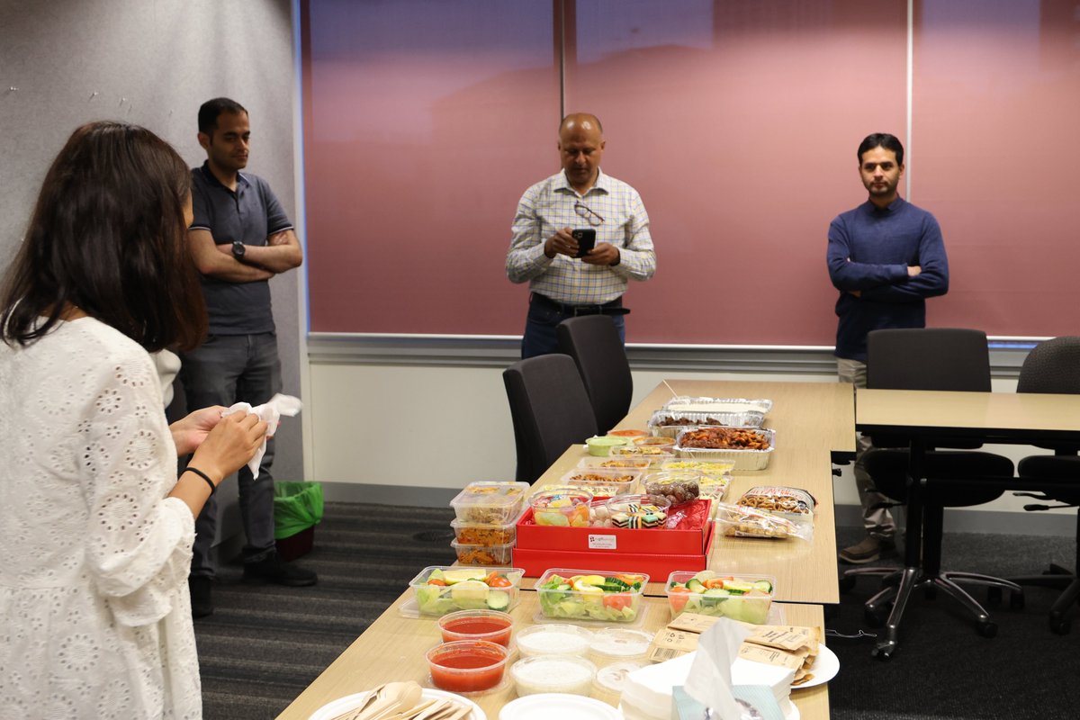 CREST members organised a party to bid farewell to 3 of our members, <a href="/_Chadni_/">Chadni Islam</a>, Yaser Mansouri, &amp; <a href="/smfattah/">S M Fattah</a>, who will move on to the next stage of their careers. It's our great pleasure to have you as colleagues. Wish you all the best &amp; hope to continue collaborating with you!