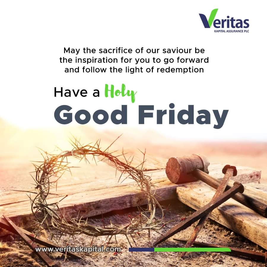 May the sacrifice of our saviour be the inspiration for you to go forward and follow the light of redemption... Have a Holy Good Friday.

#GoodFriday2023 #insurance #VKA #VKAcares #easteractivities