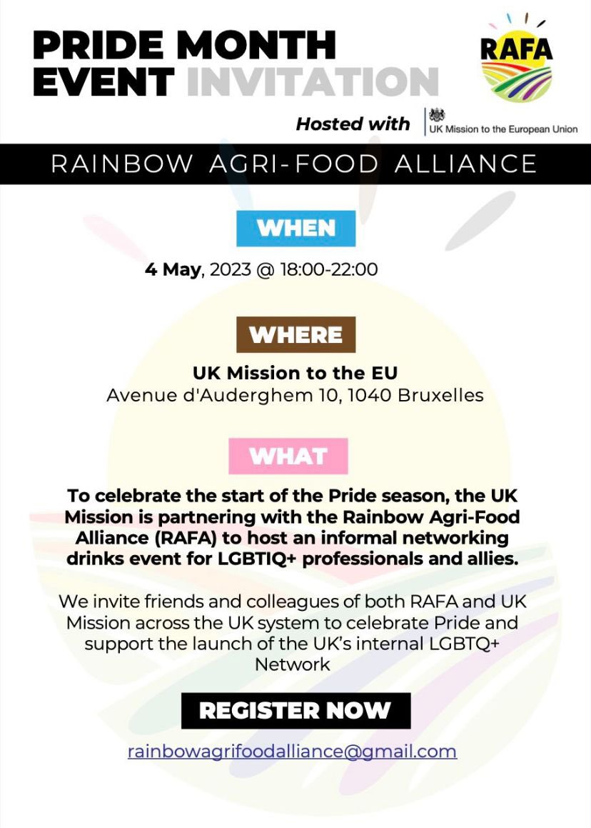 euinsideout's tweet photo. Wondering what to do on 4th May? Join us at the U.K. Mission to EU for our next networking event kicking off pride season #lgbtnetworking #lgbtbrussels #brusselsbubble  #mayfourthbewithyou https://t.co/pFtBomBvtT