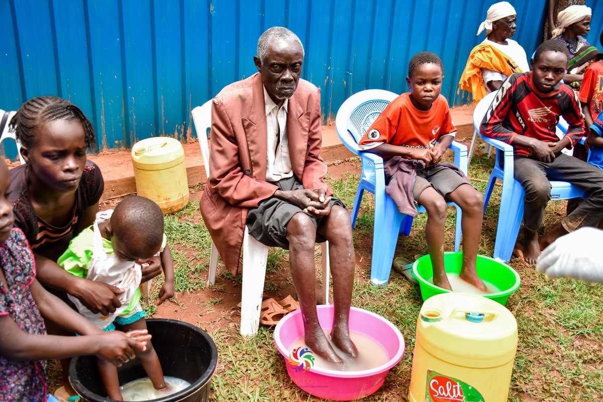 IVTGFoundation's tweet photo. As part of our interventions, we focus on health and well being of our learners and community members by providing medical &amp; psychosocial support. Part of this support include the annual Anti-Jigger campaign. #WorldHealthDay https://t.co/ziBQZFwrEU