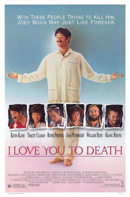 FilmNewsNos's tweet photo. 🎬MOVIE HISTORY: 33 years ago today, April 6, 1990, the movie ‘I Love You to Death’ opened in theaters!
#KevinKline #TraceyUllman #JoanPlowright #RiverPhoenix #WilliamHurt #KeanuReeves #JamesGammon #VictoriaJackson #MiriamMargolyes #JonKasdan #HeatherGraham @alisanporter https://t.co/5vwzBEqi8C