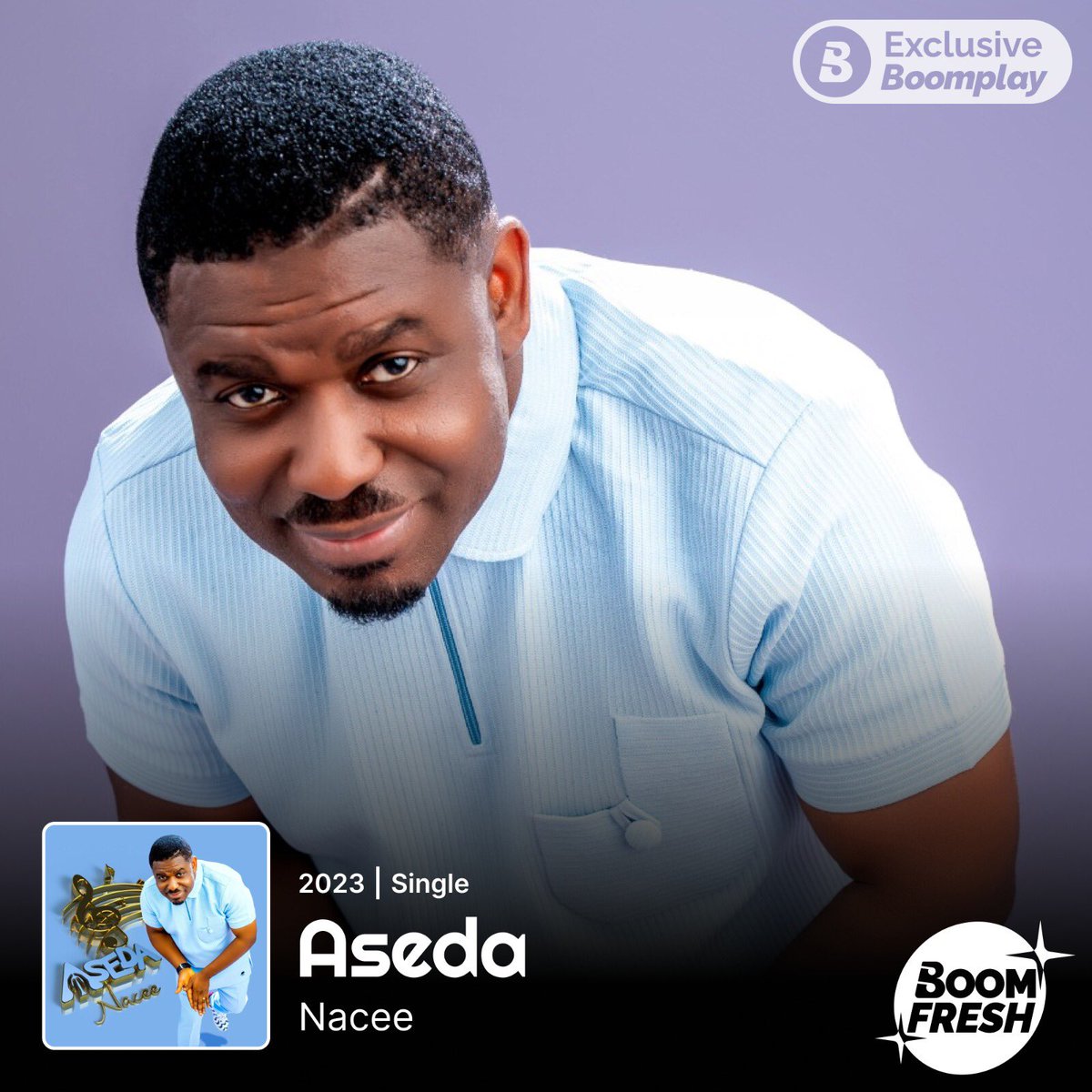 BoomplayGhana's tweet photo. 🔥BOOMFRESH🔥
What are you thankful for today? Join @naceemusic give thanks with his new song, #Aseda🙏🏾. Enjoy it now on #Boomplay.

🎧 https://t.co/ZqR8XqFjwx

#HomeOfMusic #MusicForYou #NewMusicFriday https://t.co/gcbv7fJQ4F
