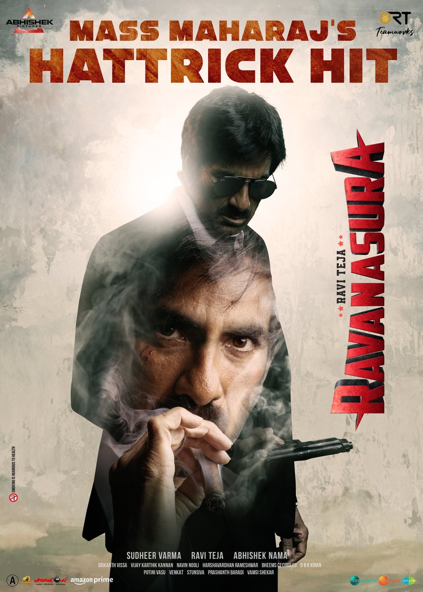 pranay2628's tweet photo. #HattrickHit #RaviTeja #Ravanasura 🔥💥🔥🔥 https://t.co/tQLPOIPMv8