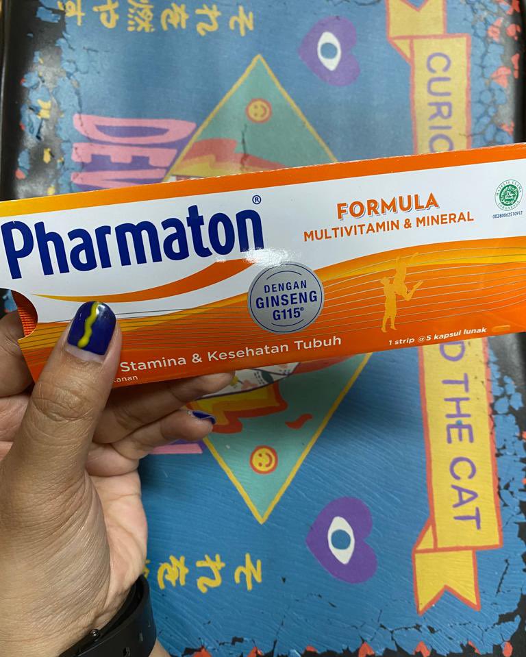 luluhusnaa's tweet photo. Dahlah ges ๐คฃ
Biar pahalanya full, puasanya juga harus maksimal nih!
Nah, sahur nanti aku mau coba minum Pharmaton Formula ahโจ
Kandungan Ginseng G115, multivitamin & mineralnya, bantu boost stamina dan konsentrasi selamaย bulanย puasa
Badan & pikiran sinkron #FormulaRamadanON https://t.co/Hm30qdMRHd