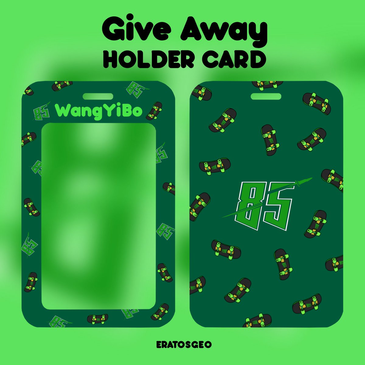 สั่งทำไปแน้วววว จะมาสุ่มแจกสำหรับ รอบปกติ วันที่ 20เมษา เป็นต้นไป #โค่นคมพยัคฆ์  💚🦁

กติกา
•แจกจำนวน 8 ชิ้น
•กดรีทวิต

🚩ประกาศผลหลังหนังออกจากโรง

#HiddenBlade_GiveAway 
#WangYibo_HiddenBlade