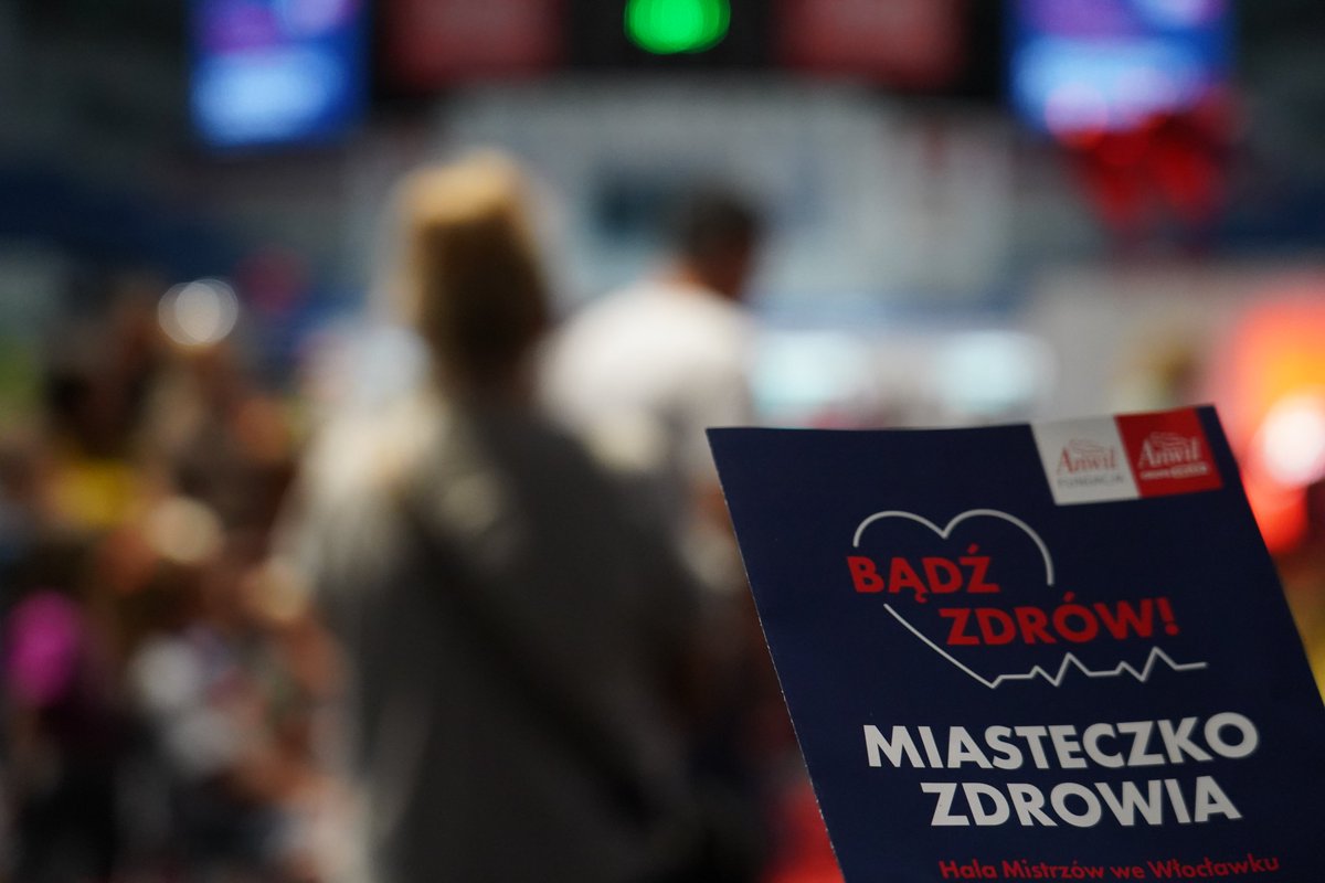 ANWIL_SA's tweet photo. Dziś Światowy Dzień Zdrowia, dlatego już teraz ogłaszamy trzecią edycję Miasteczka Zdrowia! Zapraszamy 9 września 2023 do Hali Mistrzów. Podczas ubiegłorocznej odsłony przebadaliśmy ponad 2500 osób! #BądźZdrów https://t.co/Bu1Ayo5mJ0