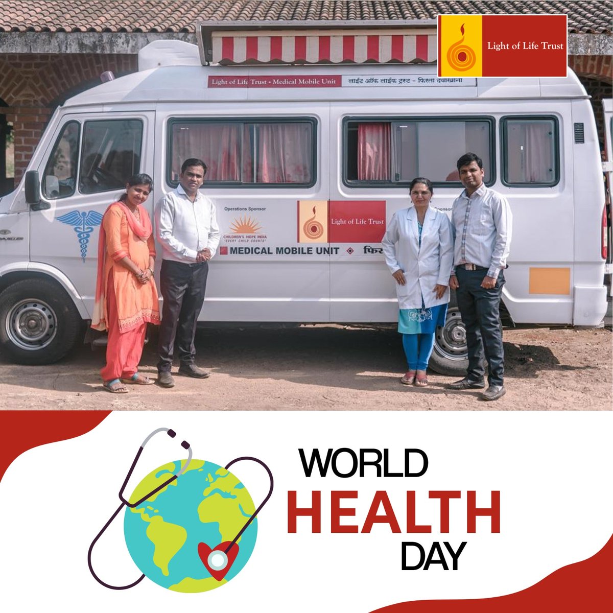 Health is truly the best wealth. Celebrating #WorldHealthDay as we take health and sanitation drives rather seriously for our beneficiaries.

#WorldHealthDay #healthcamps #healthylifestyle #healthiswealth #LightofLifetrust