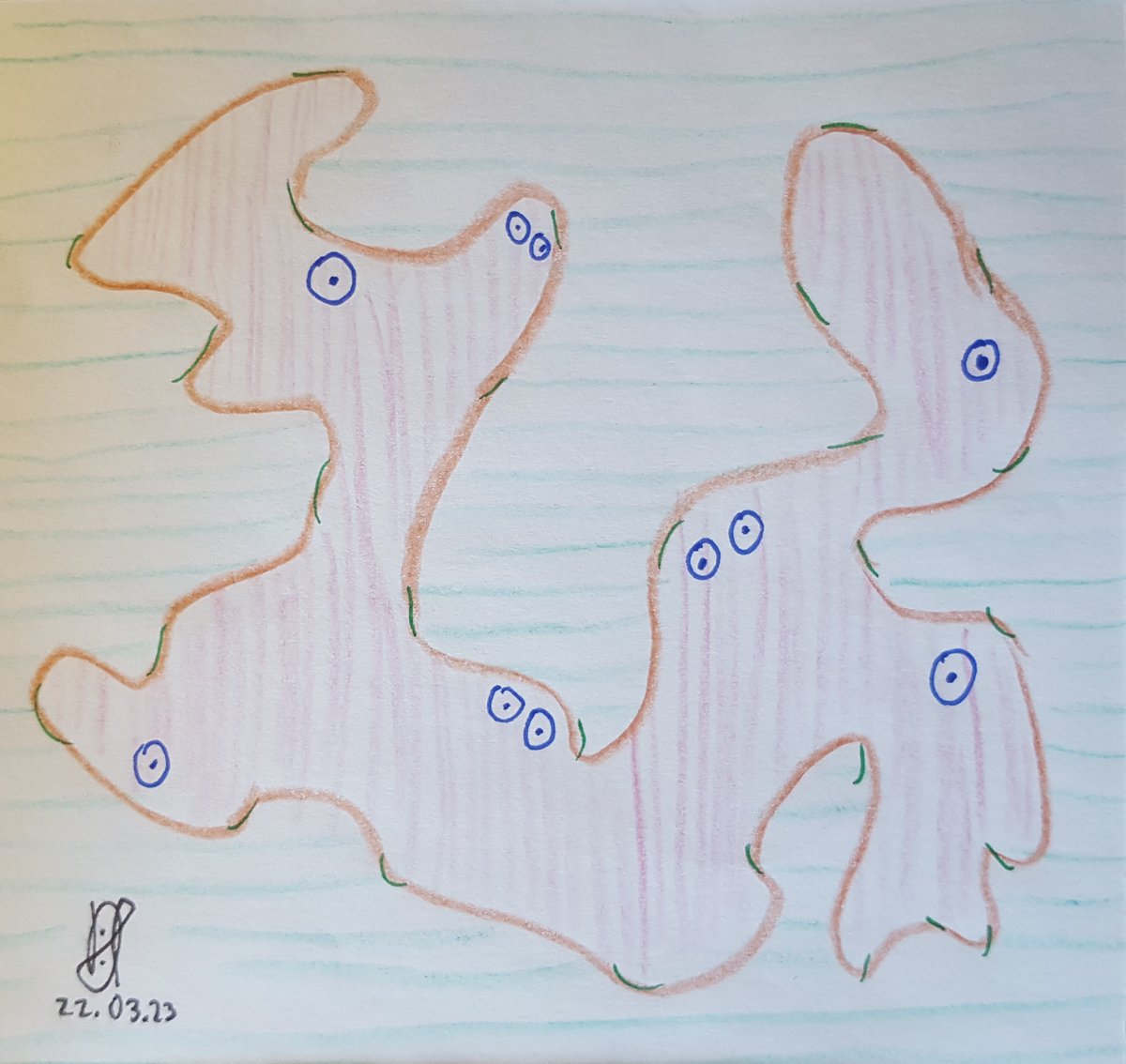 comicdk_comics's tweet image. Wieder entstanden aus diesen paar Strichen viele Geister und nun auch mal mit mehr Farben
#comics #kleinekunstklasse #bildbeschreibung #geister