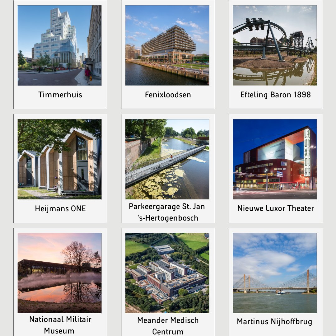 In 100 jaar namen we allerlei plekken in Nederland op de schop. In ons jubileumjaar zetten we icoonprojecten op een rij, werken waar collega's trots op zijn. Wil je er meer zien, volg dan onze Instagram- en Facebookpagina! Heijmans (<a href="/heijmansnl/">Heijmans</a>) • Instagram-foto's en -video's