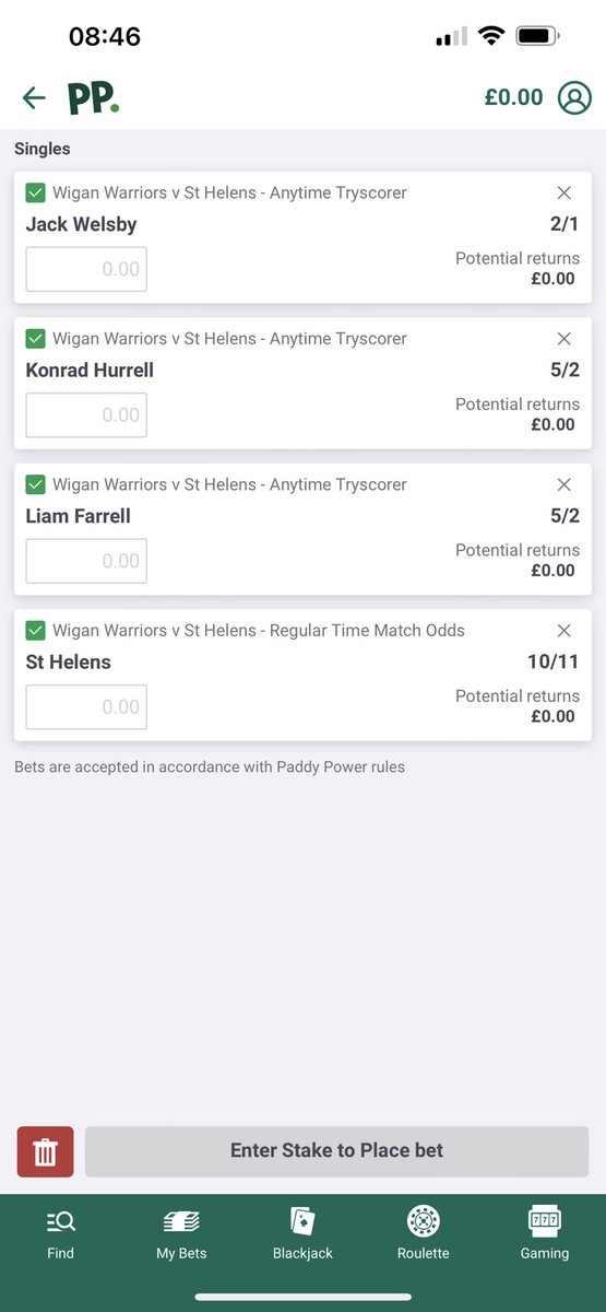 IHunter81's tweet photo. @AskPaddyPower  #whatoddspaddy what’s the acca odds on this? https://t.co/ewAXRQ6AOV