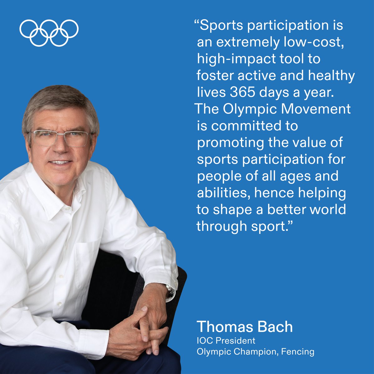 iocmedia's tweet photo. To mark World Health Day 2023, the International Olympic Committee is highlighting the role that sport and the Olympic Games can play in fostering healthy and active lives. #WorldHealthDay
⬇️
https://t.co/xey8ipPkkK https://t.co/fXsOwbQbZv