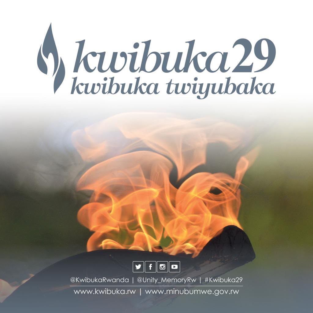 Kwibuka, si ijambo gusa! Kwibuka, si igihe gusa! Kwibuka, si imyaka 29 tumaze, Kwibuka ni ukubana n'abacu kuko batazimye! - JK #Kwibuka29