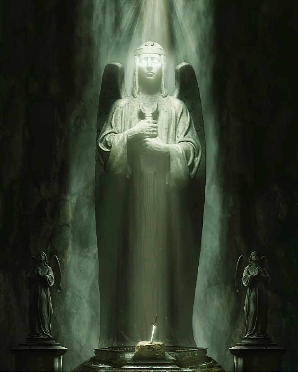 Good morning friends 🌄✨
Have a great day💫
ANGEL'S SWORD 
Available on <a href="/KnownOrigin_io/">KnownOrigin.io</a>