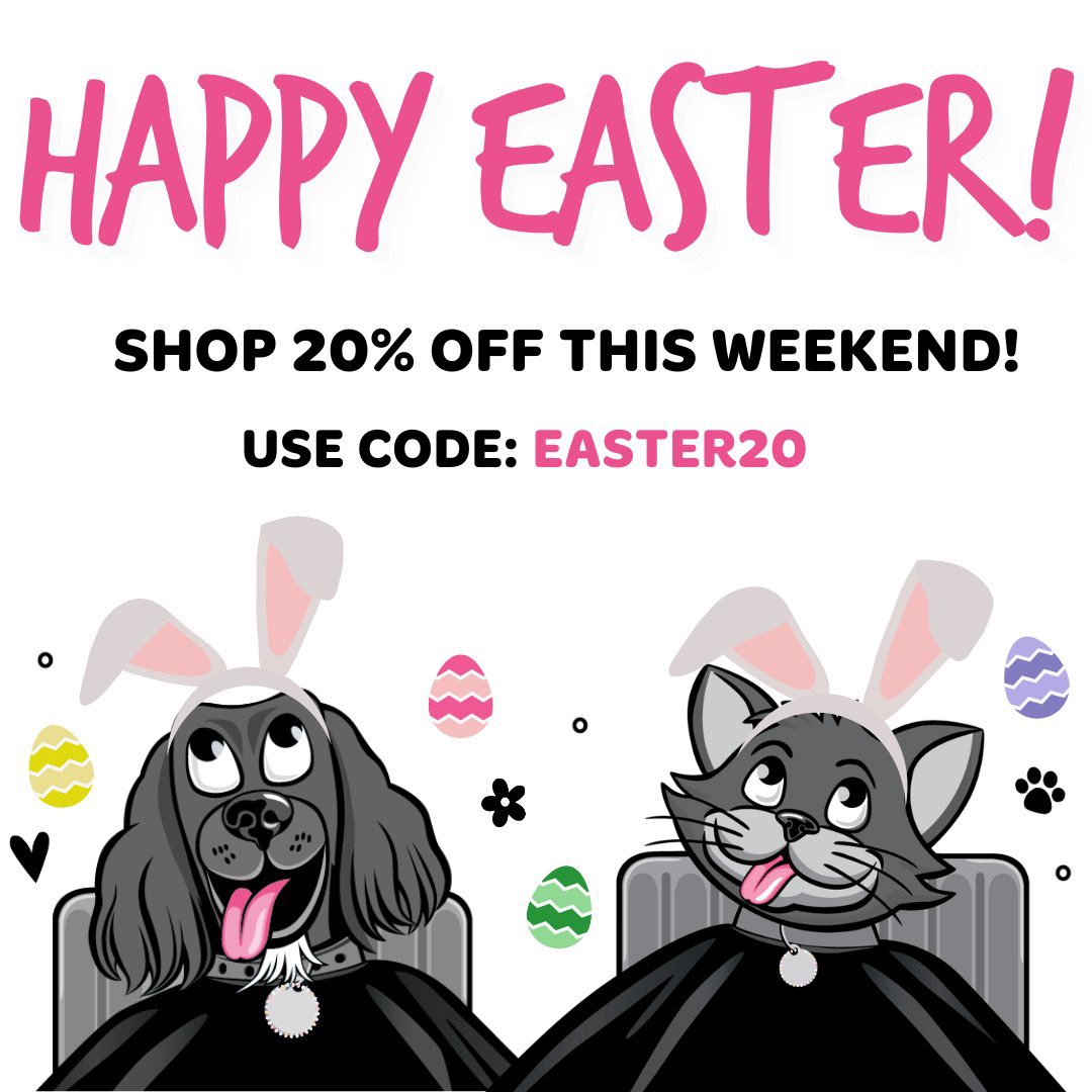 bugalugspet's tweet photo. Happy Easter Weekend!🐣🐰

Why not treat your four-legged friend with 20% off site-wide valid till Monday!🙌🤩🐾

Grab 20% off with code: 𝗘𝗔𝗦𝗧𝗘𝗥𝟮𝟬 

https://t.co/JB1lx3IfKz

#bugalugspetcare #petcare #pet #easter #easter2023 #eastersale #ukbrand https://t.co/TOUxLvROKm
