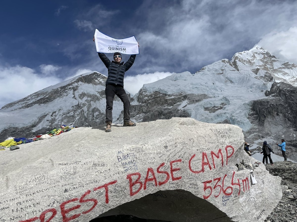 EverestLeahs's tweet photo. This time last year I was having a trip of a lifetime, heading up to Everest base camp #LeahsEverest🏔️ A MASSIVE THANK YOU to everyone who donate in #MakingADifference #MyTwitterAnniversary https://t.co/hGQhFWcOWf