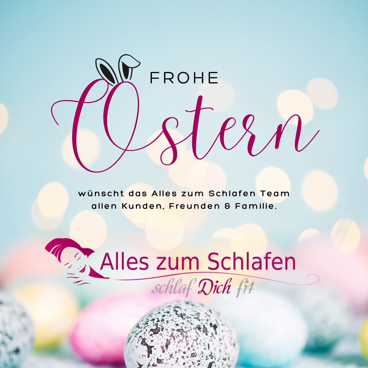 Wir wünschen all unseren Kunden, Bekannten &amp; Familie Frohe Ostertage und bedanken uns mit 15% Oster-Rabatt auf fast alle Artikel alles-zum-schlafen.de/matratzen/
#alleszumschlafen #perfectsleep #erholsamerschlaf #erholsamschlafen #bestematratze #bestematratzen #betten #schlafzimmer